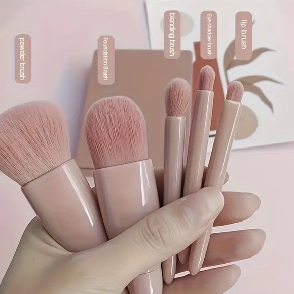 Makeup Brush Set - Pink - Picture 2 of 2